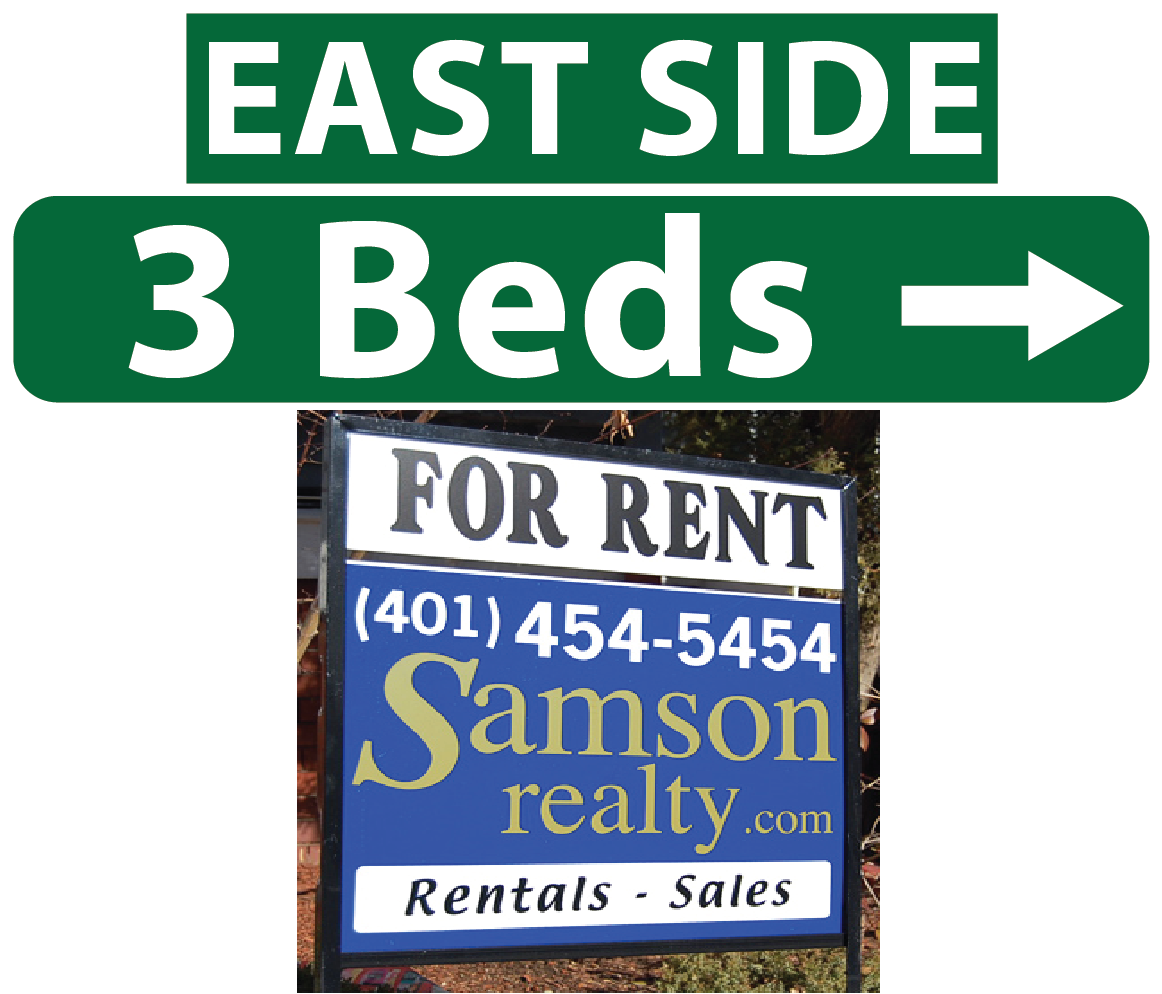 East Side Providence  3 beds for rent